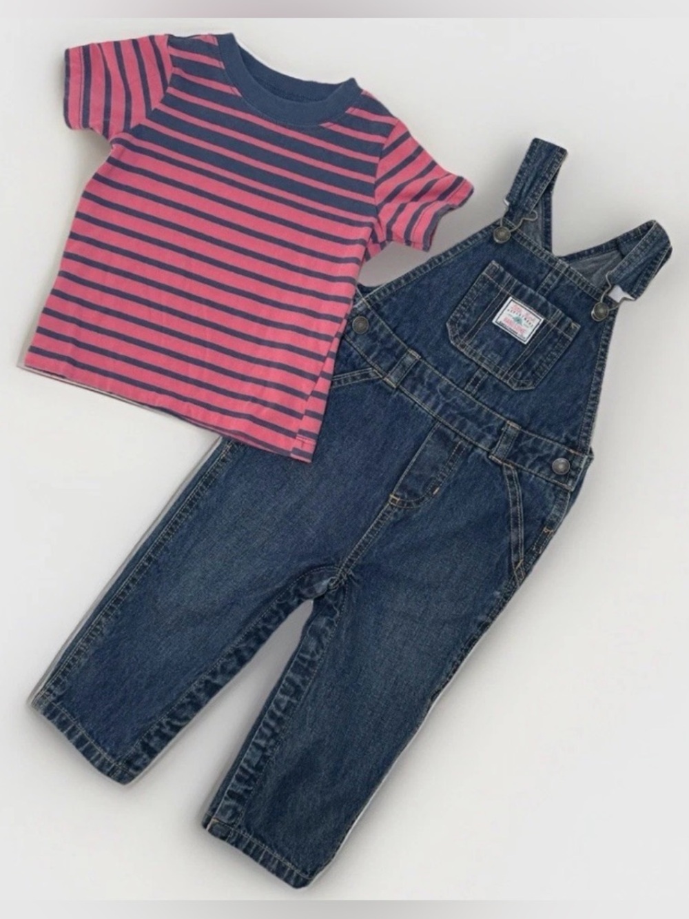 Carter's Boy Overalls Bib Pants US Size 18M
Toddler Blue Denim Jean Snap Up - Picture 1 of 8